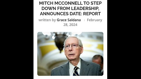 Mitchell McConnell gone...?