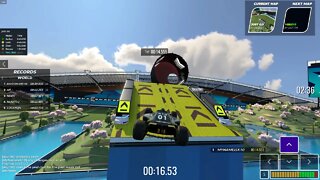 You only press forward until the end to finish this map #2 - Trackmania