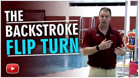 How to Swim Faster - The Backstroke Flip Turn - Coach McGee Moody