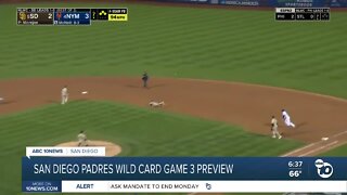 Winner takes all in game 3 of the Wildcard series