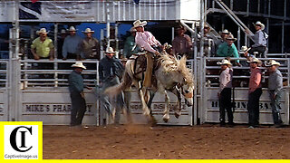 Bronc Riding - 2022 Saint's Roost Ranch Rodeo | Friday