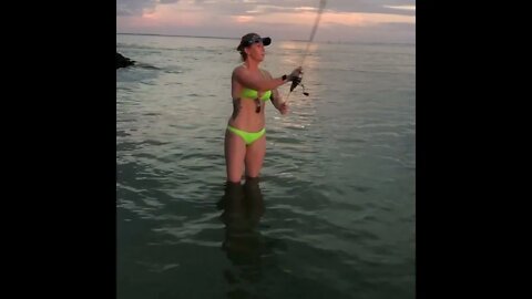 Did a lot of lure fishing in Captiva. My arm got a workout 🤣💪