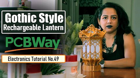 Rechargeable Gothic Lantern