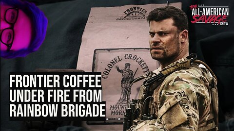 Frontier Coffee Company under fire by the rainbow brigade.
