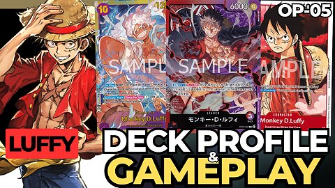 THIS DECK HAS POTENTIAL!! CAN WE MAKE IT WORK IN OP05 | One Piece Card Game Deck Profile & Gameplay