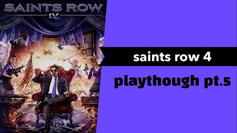 saving the crew- saint row IV