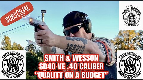 SMITH & WESSON SD40VE .40 CALIBER REVIEW! QUALITY ON A BUDGET!