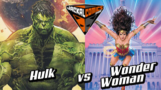 HULK vs WONDER WOMAN - Comic Book Battles: Who Would Win In A Fight?