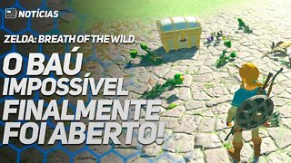 APÓS 4 ANOS, BAÚ IMPOSSÍVEL DE BREATH OF THE WILD É FINALMENTE ABERTO!