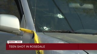 Teen Shot at Rosedale Basketball Court