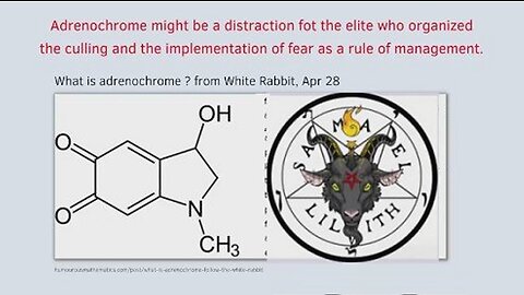 Covid'Agony is an Adrenochrome Operating System! [October 31st, 2022]