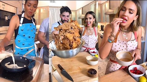 "Unlocking Jessica Alba's Secret Dessert Nachos Recipe" | Cooking Vlog