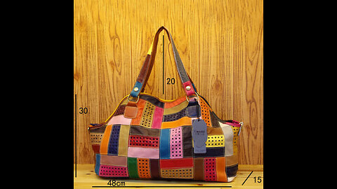 Genuine Leather Handbags for Women, Top Handle Big Capacity Tote Bag Womens Designer Shoulder P...