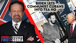 Biden lets Communist Cubans into TSA HQ. John Solomon with Sebastian Gorka on AMERICA First