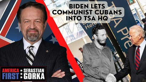 Biden lets Communist Cubans into TSA HQ. John Solomon with Sebastian Gorka on AMERICA First