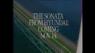 HYUNDAI - Sonata (1988) [#thriftrips #VHSRIP #theVHSinspector]