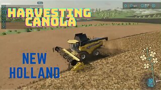 Fs22: Harvesting canola Pt.1