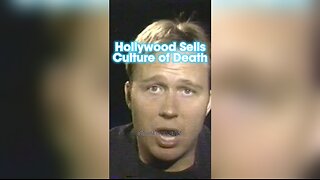 Alex Jones: The Satanists in Hollywood Sell a Culture of Death To Your Children - 1990s