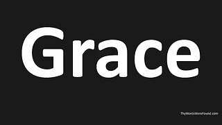 John 4:1-10 - Grace