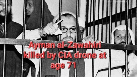 Ayman al-Zawahiri killed by CIA drone strike in Kabul. #joebiden
