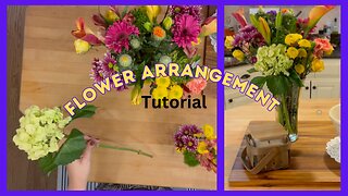 Flower Arrangement Tutorial