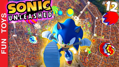 SONIC UNLEASHED #12 🔵 Uma fase de CORRIDA em Spagonia. E ficamos TOTALMENTE perdidos de novo kkkkk 😂