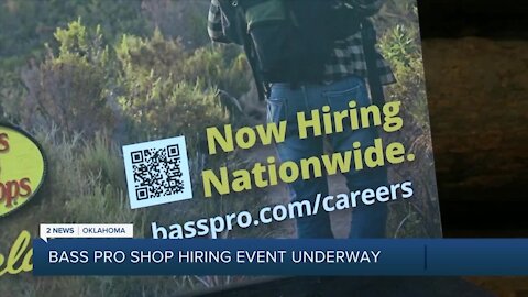 Bass Pro Shops hosts massive hiring event for the holiday season