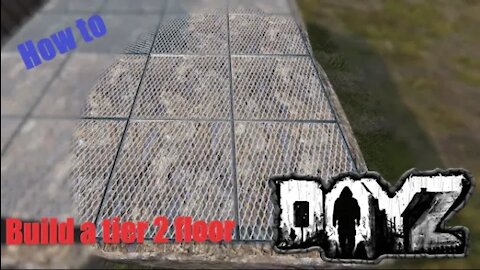 How to build a tier 2 floor in DayZ Base Building plus (BBP) Ep 2