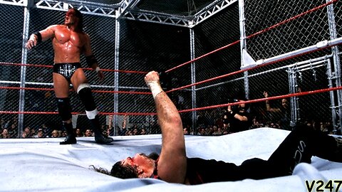 Triple H vs Cactus Jack Hell In A Cell No Way Out 2000 Highlights