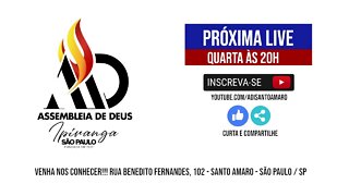 Culto dos Jovens - (03-07-22) - ADI Santo Amaro.