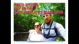 Multi-Species day of Fishing on the East Fork Little Miami River