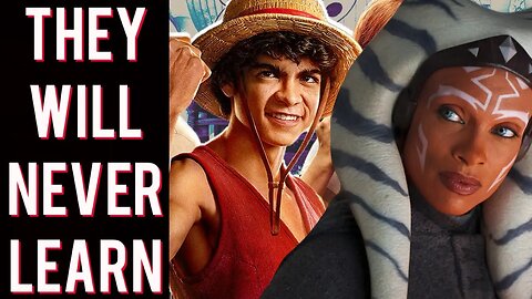 One Piece makes Ahsoka look stupid AGAIN! New ratings PROVE people want fun, not WOKE Star Wars!