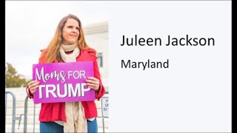 Juleen Jackson Moms for Trump Rally