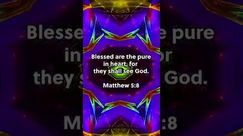Who Is Your Inward Person? * Matthew 5:8 * Today's Verses