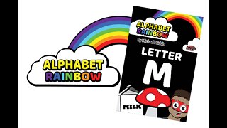 Alphabet Rainbow - Letter M