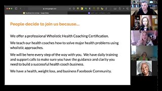 How To Become A Certified Wholistic Health Coach & Build A Successful Health Coaching Business