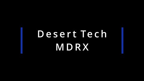 Desert Tech MDRX- Tabletop Review
