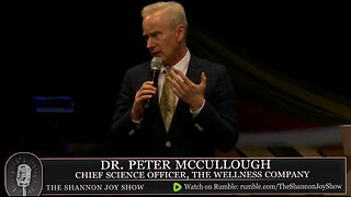 "Have courage!" said Dr. Peter McCullough at the Truth & Wellness conference in Rochester, NY