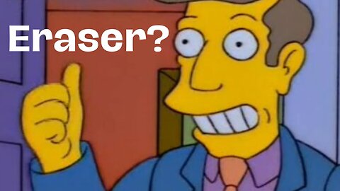 Simpson's eraser scene, don't do drugs!
