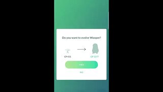 Pokémon GO-Evolving Purified Wooper