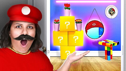 Super Mario Room Makeover 😍🤩 DIY Crafts for Perfect Mario Bedroom