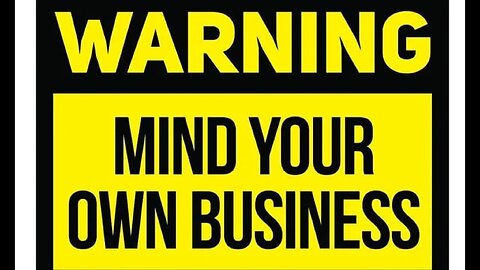 Learn to Mind Your Own Business - Eve Don’t Need Us - She Don’t Need A Man