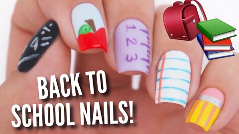 5 Back To School Nail Art Designs!