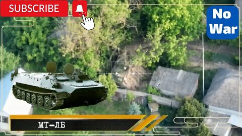 Another stealth Russian armored vehicle was destroyed by indirect fire from the Ukrainian tank!