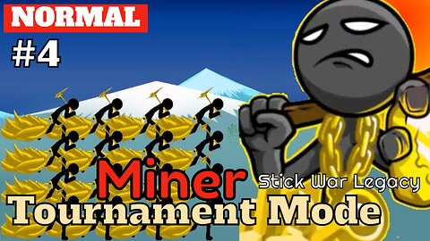 Tournament Mode | Levels Normal | 4th Round | Miner VS Wesley