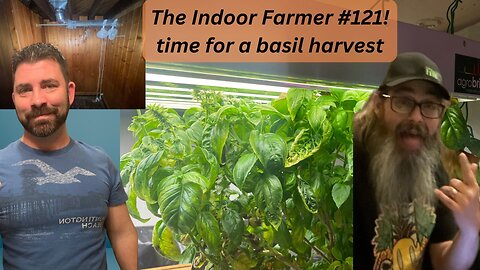 The Indoor Farmer #121! Herb Drying Area and A New Thought On A Water Reservoir!
