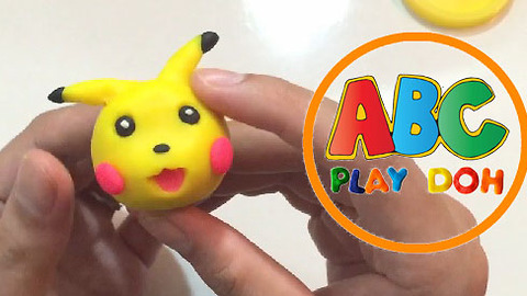 How to make Pikachu Play Doh | Pokemon go| Play Doh ABC