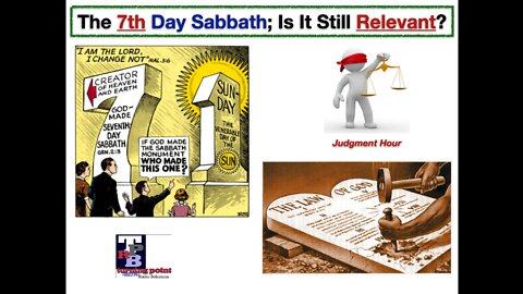 The 7th Day Sabbath Is It Still Relevant
