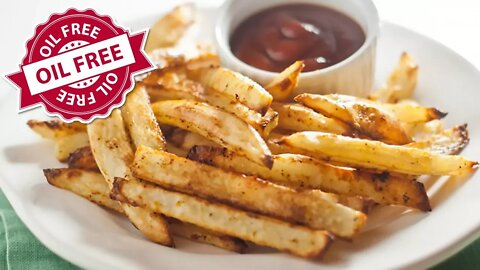 Perfect Oven-Baked Fries Recipe (Oil Free)