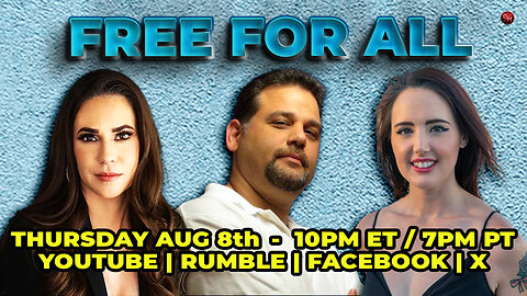 Free for All - Thursdays, 10 PM ET / 7 PM PT - LIVE!